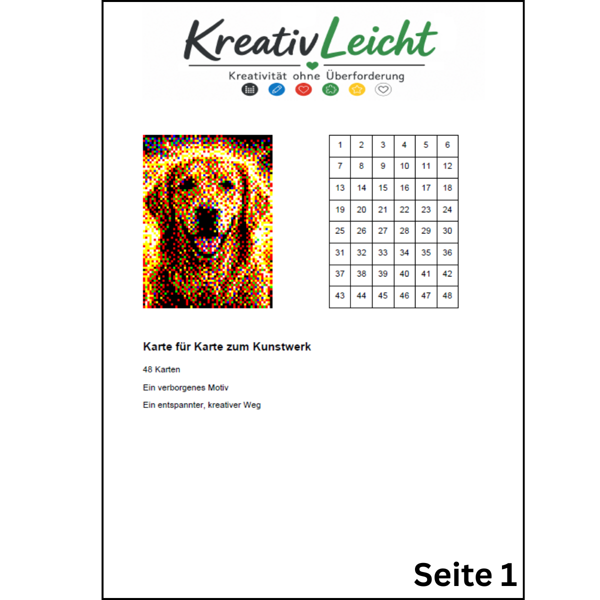 Malen nach Karten – ⬇️ PDF