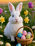 Osterhase Kreativvorlage in MAXI