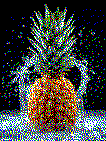 Ananas Kreativvorlage in MAXI