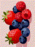 Waldbeeren Kreativvorlage in MAXI